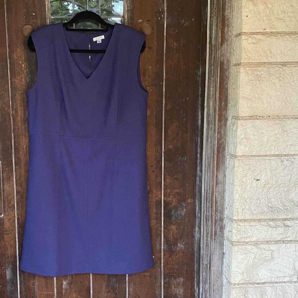 new! Garnet Hill | Sheath Dress Sleeveless V -Neck